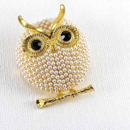 Owl Brooch